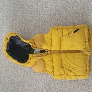 Zara toddler boy vest marigold size 2/3 year